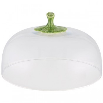 Крышка "Коровы" 39,5 х 33 х 22 см, стекло, керамика ручной работы, Bordallo Pinheiro, Португалия