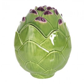 Емкость с крышкой Bordallo Pinheiro "Артишок" 25х21см, Керамика, Bordallo Pinheiro, Португалия Емкость с крышкой Bordallo Pinheiro "Артишок" 25х21см, Керамика, Bordallo Pinheiro, Португалия