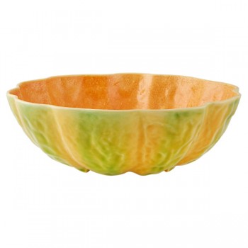 Салатник Bordallo Pinheiro "Тыква" 29см, Керамика, Bordallo Pinheiro, Португалия