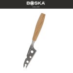 Нож для мягкого сыра, 16.5 см, нержавеющая сталь, дерево, Boska, Нидерланды
