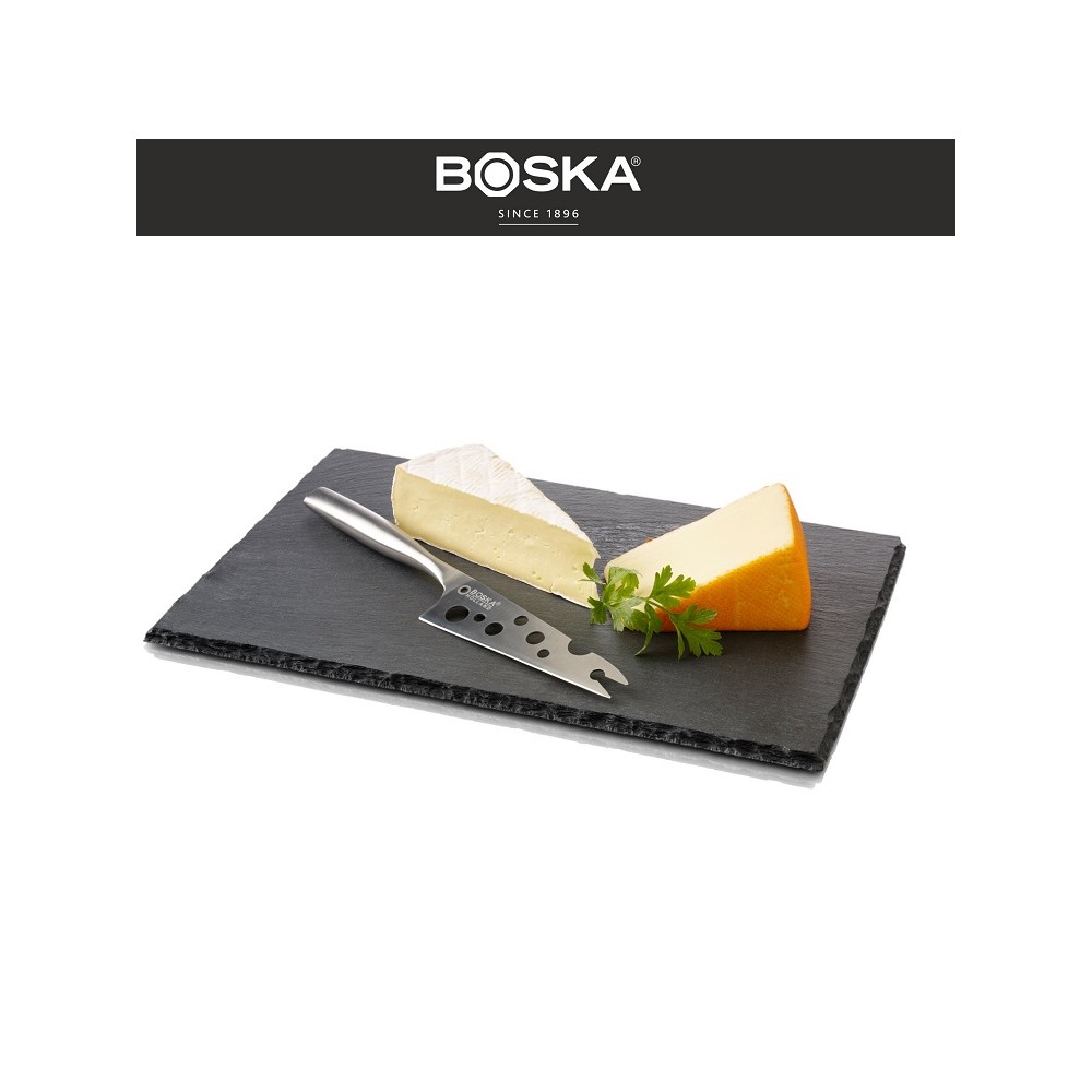 BOSKA Набор для сыра, доска и нож, сланец, Boska, Нидерланды