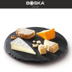 BOSKA Доска сервировочная для сыра, D 30 см, сланец, Boska, Нидерланды
