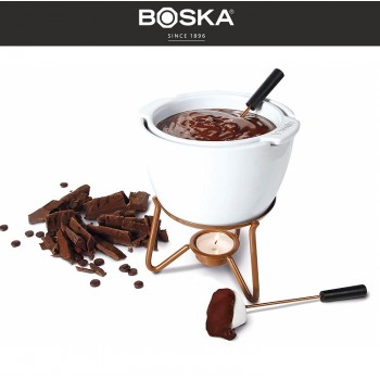 MARY Набор для шоколадного фондю,400 мл, D 14 см, керамика жаропрочная, металл, Boska, Нидерланды