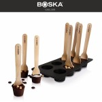 CHOCO Набор для приготовления шоколадных конфет, силикон пищевой, дерево, Boska, Нидерланды