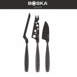 MONACO Набор ножей для разных сортов сыра, 3 предмета, сталь с покрытием, Boska, Нидерланды
