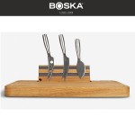 BOSKA Набор для сыра Boska 34х25см (доска и 3 ножа), Дерево, нержавеющая сталь, Boska, Нидерланды