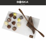CHOCO Доска сервировочная с ножом, 30 х 17 см, мрамор, Boska, Нидерланды
