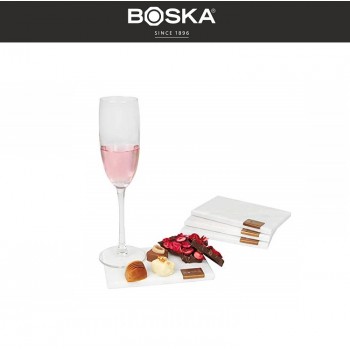 CHOCO Набор досок сервировочных, 4 шт, 15 х 10 см, мрамор, Boska, Нидерланды