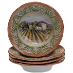 Тарелка суповая "Виноградная долина" 25см, Керамика, CERTIFIED INTERNATIONAL CORP, США