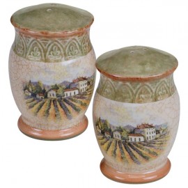 Набор cолонка и перечница "Виноградная долина", Керамика, CERTIFIED INTERNATIONAL CORP, США