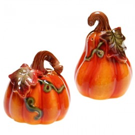 Набор солонка и перечница "Тыквы", Керамика, CERTIFIED INTERNATIONAL CORP, США