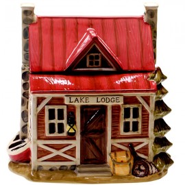 Банка для печенья "Жизнь у озера", Керамика, CERTIFIED INTERNATIONAL CORP, США