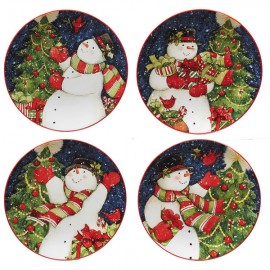 Тарелка десертная "Звездная ночь" 23см, Керамика, CERTIFIED INTERNATIONAL CORP, США