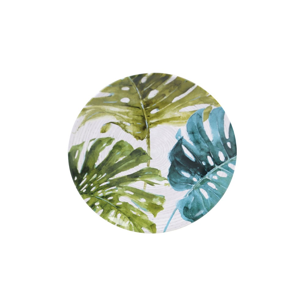 Тарелка обеденная "Пальмовые листья" 27см, Керамика, CERTIFIED INTERNATIONAL CORP, США