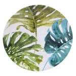 Тарелка обеденная "Пальмовые листья" 27см, Керамика, CERTIFIED INTERNATIONAL CORP, США
