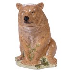 Банка для печенья 3D "Заповедный лес" 25см (медведь), Керамика, CERTIFIED INTERNATIONAL CORP, США