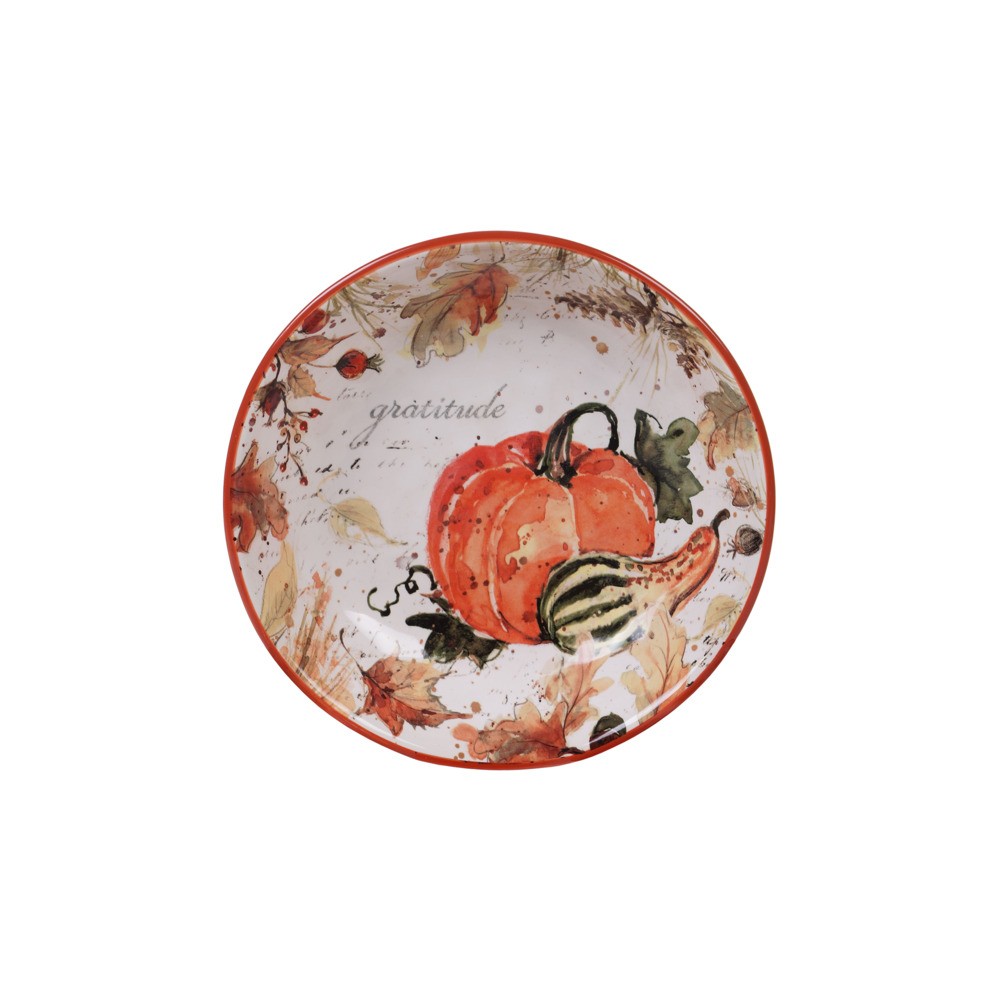 Тарелка суповая "Осенние краски" 23см, Керамика, CERTIFIED INTERNATIONAL CORP, США
