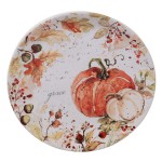 Тарелка закусочная "Осенние краски-grace" 23см, Керамика, CERTIFIED INTERNATIONAL CORP, США