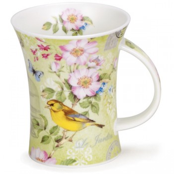 Кружка Dunoon "Зелёная.Ричмонд" 330мл, Фарфор костяной, Dunoon, Великобритания