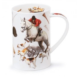 Кружка Dunoon "Охота.Дорсет" 370мл, Фарфор костяной, Dunoon, Великобритания