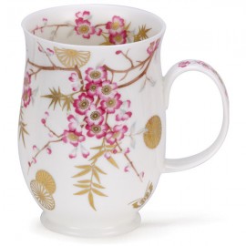 Кружка Dunoon "Сакура.Саффолк" 310мл (средняя), Фарфор костяной, Dunoon, Великобритания