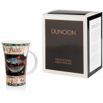 Кружка Dunoon "Рыбы.Гленко" 500мл, Фарфор костяной, Dunoon, Великобритания