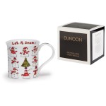 Кружка Dunoon "Снеговики.Бьютшир" 300мл, Фарфор костяной, Dunoon, Великобритания