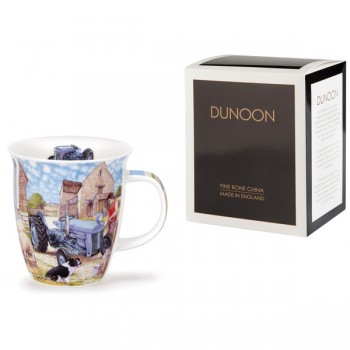 Кружка Dunoon "Серый трактор.Невис" 480мл, Фарфор костяной, Dunoon, Великобритания