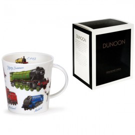 Кружка Dunoon "Поезда.Кернгорм" 480мл, Фарфор костяной, Dunoon, Великобритания