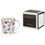 Кружка Dunoon "Райские бабочки.Ломонд" 320мл, Фарфор костяной, Dunoon, Великобритания