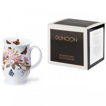 Кружка Dunoon "Малина.Саффолк" 310мл, Фарфор костяной, Dunoon, Великобритания