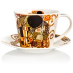 Чашка чайная с блюдцем Dunoon "Бель Эпок.Айлей" 350мл, Фарфор костяной, Dunoon, Великобритания
