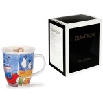 Кружка Dunoon "Шезлонги.Невис" 480мл, Фарфор костяной, Dunoon, Великобритания