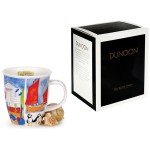 Кружка Dunoon "Птичка тупик.Невис" 480мл, Фарфор костяной, Dunoon, Великобритания