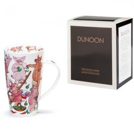 Кружка Dunoon "Поросята.Хенли" 600мл, Фарфор костяной, Dunoon, Великобритания