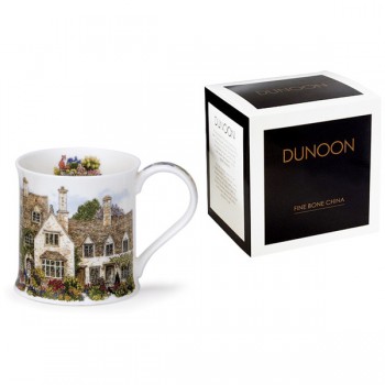 Кружка Dunoon "Каменный домик.Уэссекс"  300мл, Фарфор костяной, Dunoon, Великобритания