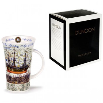 Кружка Dunoon "Золотой век паруса.Гленко" 500мл, Фарфор костяной, Dunoon, Великобритания