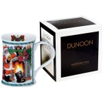 Кружка Dunoon "Санта у камина.Котсоулд" 300мл, Фарфор костяной, Dunoon, Великобритания