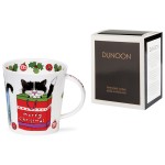 Кружка Dunoon "Рождественские коты.Кернгорм" 480мл, Фарфор костяной, Dunoon, Великобритания