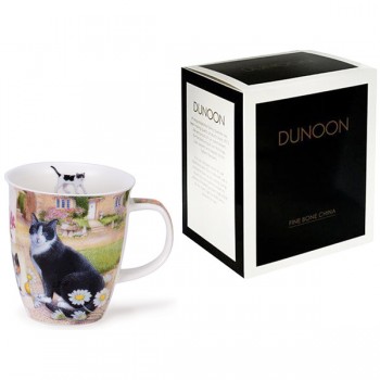 Кружка Dunoon "Кошкин дом.Невис" 480мл, Фарфор костяной, Dunoon, Великобритания