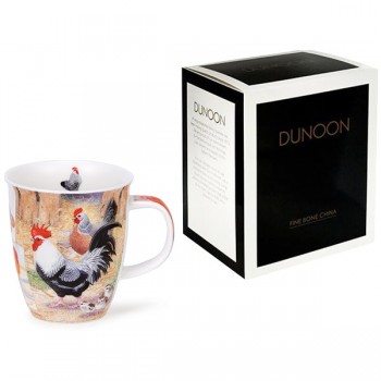 Кружка Dunoon "Курятник.Невис" 480мл, Фарфор костяной, Dunoon, Великобритания