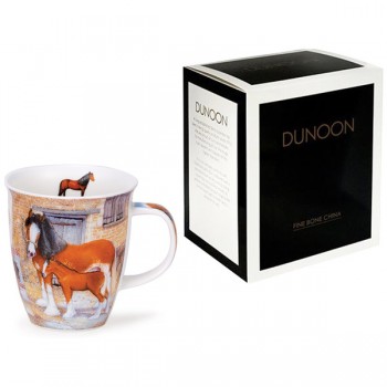 Кружка Dunoon "Конюшня.Невис" 480мл, Фарфор костяной, Dunoon, Великобритания