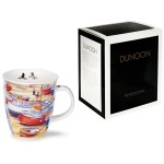 Кружка Dunoon "Отлив.Невис" 480мл (красная), Фарфор костяной, Dunoon, Великобритания