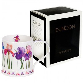 Кружка Dunoon "Ирисы.Айона" 400мл, Фарфор костяной, Dunoon, Великобритания