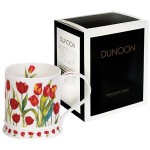 Кружка Dunoon "Тюльпаны.Айона" 400мл, Фарфор костяной, Dunoon, Великобритания