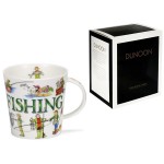 Кружка Dunoon "Рыбалка.Кернгорм" 480мл, Фарфор костяной, Dunoon, Великобритания
