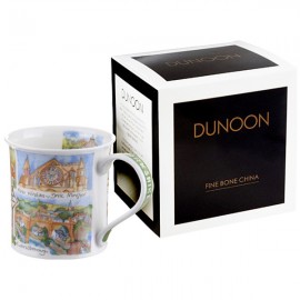 Кружка Dunoon "Йоркшир.Бьютшир" 300мл, Фарфор костяной, Dunoon, Великобритания