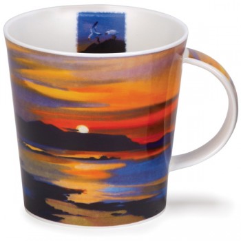 Кружка Dunoon "Закат.Кернгорм" 480мл, Фарфор костяной, Dunoon, Великобритания