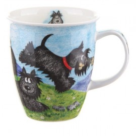 Кружка Dunoon "Шотландский терьер.Невис" 480мл, Фарфор костяной, Dunoon, Великобритания