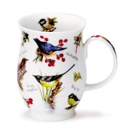 Кружка Dunoon "Поползень.Саффолк" 310мл, Фарфор костяной, Dunoon, Великобритания